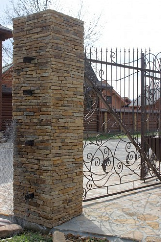 Kamenclub.ru: Песчаник (хворост) art PSG-5-06  купить в Оренбурге    1 900 руб/кв.м   фото КАМЕНЬ КЛУБ