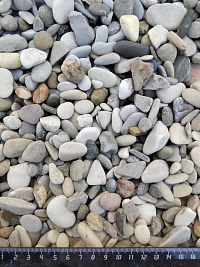 Галька черноморская фр. 10-20 мм.  купить в Оренбурге фото Камень Клуб