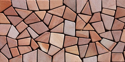 Kamenclub.ru: Песчаник брусчатка (Готика) art PSK-L-01  купить в Оренбурге    2600 руб/кв.м    фото КАМЕНЬ КЛУБ