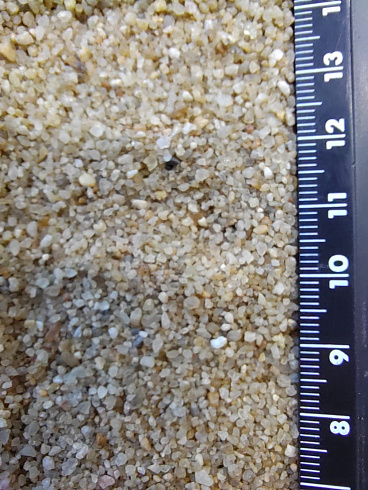Кварцевый песок для пескоструйных работ фр. 0,8-1,6 мм.  купить в Оренбурге фото Камень Клуб