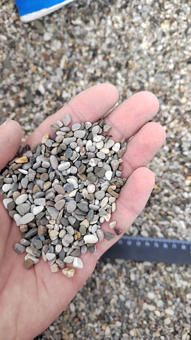 фото Галька черноморская фр. 3-5 мм. купить в Оренбурге  в интернет-портале КАМЕНЬ КЛУБ