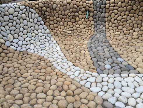 Kamenclub.ru: Песчаник ядра, фр. 100-300 мм  купить в Оренбурге песчаник бежевый серый рыжий речная галька 5 000 руб/т   фото КАМЕНЬ КЛУБ