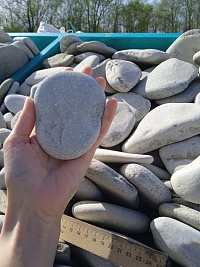 Галька черноморская фр. 100-150 мм.  купить в Оренбурге фото Камень Клуб