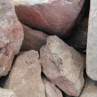 Яшма красная  (фр. 70-100 мм) фото Камень Клуб  купить в Оренбурге