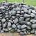 Kamenclub.ru: Темно-серый валунчик фр.100-300 мм.  купить в Оренбурге крупный природный камень серый, темно-серый, светло-серый речная галька большого размера окатанная 4500 руб/т   фото КАМЕНЬ КЛУБ