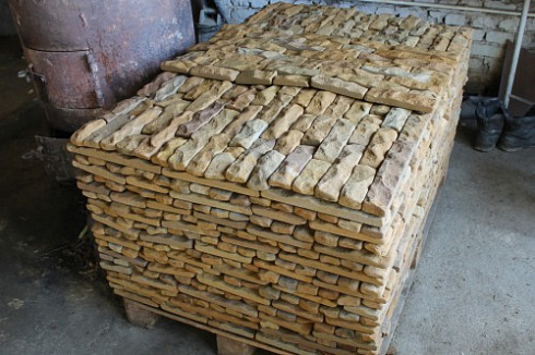 Kamenclub.ru: Песчаник (плитка) art PSG-5-02  купить в Оренбурге    2400 руб/кв.м   фото КАМЕНЬ КЛУБ