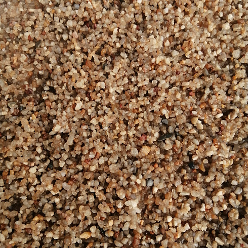 Кварцевый песок для пескоструйных работ фр. 0,8-1,6 мм.  купить в Оренбурге фото Камень Клуб