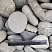 Kamenclub.ru: Галька речная окат (темно-серая) фр. 70-150 мм. купить  в Оренбурге галька речная темно-серая, синяя, серая речная галька округлая  8000 руб/т   фото КАМЕНЬ КЛУБ