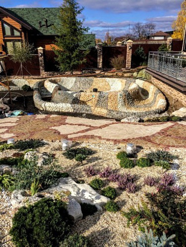 Kamenclub.ru: Песчаник брусчатка (Готика) art PSK-L-01  купить в Оренбурге    2600 руб/кв.м    фото КАМЕНЬ КЛУБ