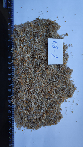 Кварцевый песок для площадок фр. 0,8 - 2 мм.  купить в Оренбурге фото Камень Клуб