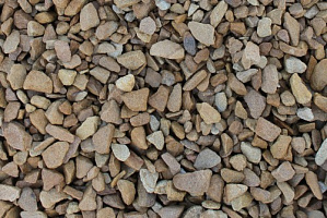 Kamenclub.ru: Щебень крошка желтый (песчаник) фр. 10-20 мм.  купить в Оренбурге песчаник бежевый, серый, рыжий декоративный ландшафтный щебень колотый 9500 руб/т   фото КАМЕНЬ КЛУБ