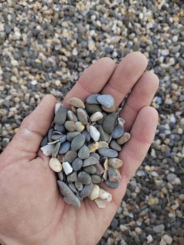 фото Галька крымская прибрежная фр. 5-10 мм. в интернет-портале КАМЕНЬ КЛУБ