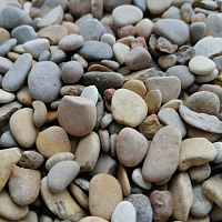 Галька каспийская фр. 3-10 мм.  купить в Оренбурге фото Камень Клуб