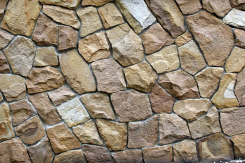 Kamenclub.ru: Песчаник колотый для облицовки (фр. 2-3 см)  купить в Оренбурге песчаник бежевый серый рыжий песчаник строительный 5000 руб/т   фото КАМЕНЬ КЛУБ