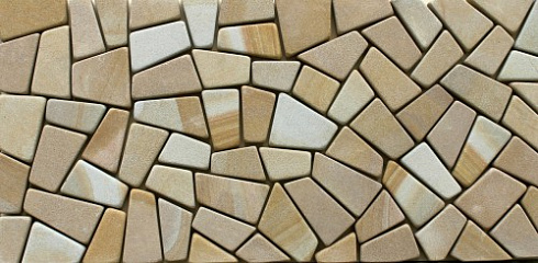 Kamenclub.ru: Песчаник брусчатка (Готика) art PSG-L-01  купить в Оренбурге    2300 руб/кв.м   фото КАМЕНЬ КЛУБ