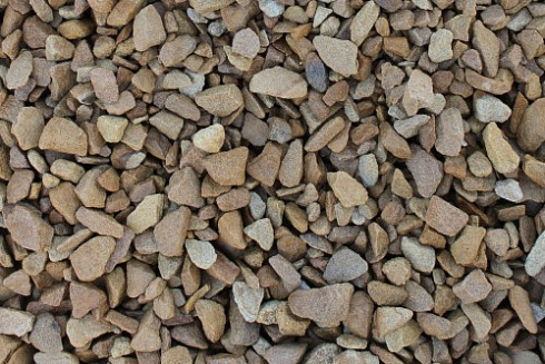 Kamenclub.ru: Щебень крошка желтый (песчаник) фр. 10-20 мм.  купить в Оренбурге песчаник бежевый, серый, рыжий декоративный ландшафтный щебень колотый 9500 руб/т   фото КАМЕНЬ КЛУБ