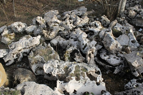 Kamenclub.ru: Выветренный известняк (степной) фр. 500-1500 мм.  купить в Оренбурге    10000 руб/т   фото КАМЕНЬ КЛУБ