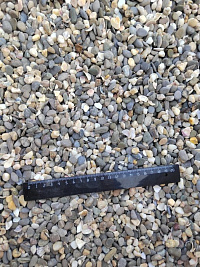 Галька крымская прибрежная фр. 5-10 мм.  купить в Оренбурге фото Камень Клуб