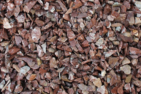 Kamenclub.ru: Мраморная крошка (щебень крошка розовый) фр. 40-70 мм.  купить в Оренбурге мрамр розовый, красный мраморный декоративный 11000 руб/т   фото КАМЕНЬ КЛУБ