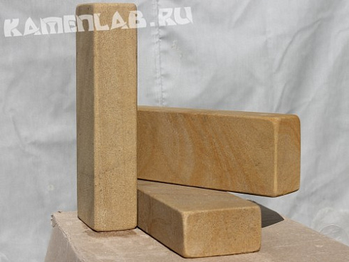 Kamenclub.ru: Бордюр садовый (песчаник) art PSG-B-01  купить в Оренбурге    500 руб за 1 мп   фото КАМЕНЬ КЛУБ